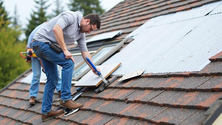 How to Deal with Storm Damage Roof Repairs in University Place