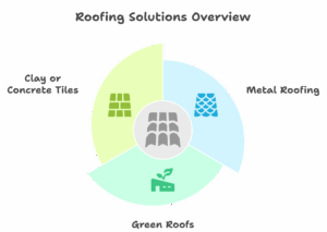 Top 3 Most Energy-Efficient Roof Types - visual selection